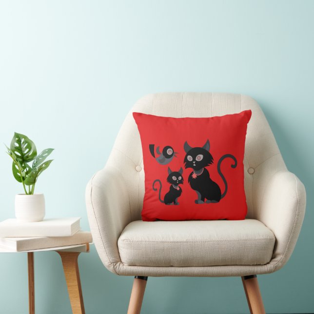 KATZKID UND MAMA KÜHLEN PILLOS WIE GESCHENKE JEMAN KISSEN (Stuhl )