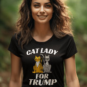 KATZLADY FÜR TRUMP 2024-T - SHIRT
