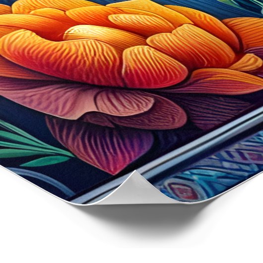 Kätzliches Chaos Poster (Ecke)