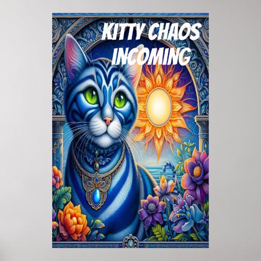 Kätzliches Chaos Poster (Vorne)