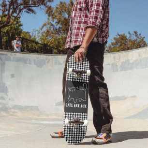KATZLOVER KATZKATZEN SIND LEBENSKATEBOARD DECK SKATEBOARD