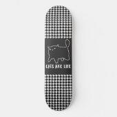 KATZLOVER KATZKATZEN SIND LEBENSKATEBOARD DECK SKATEBOARD (Vorderseite)