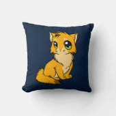 KATZPILLOW FÜR KINDERZIMMER ODER KINDERZIMMER KISSEN (Vorderseite)