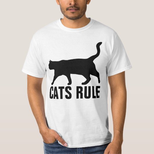 KATZREGELN T - Shirt (Vorderseite)