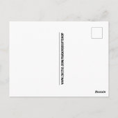 KATZSCHUTZSONNEN AUF DEN STRANDPOSTKARTEN POSTKARTE (Rückseite)