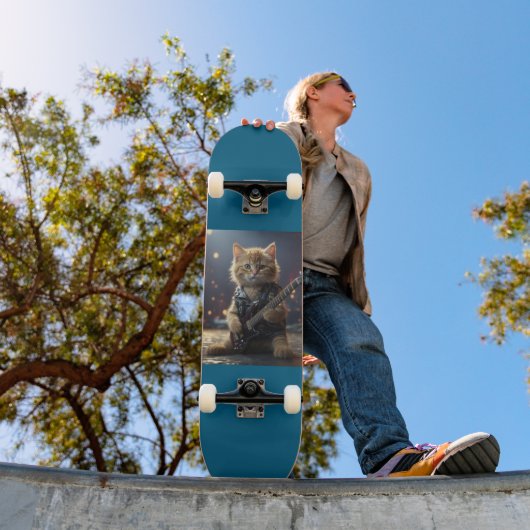 KATZSPIELGITAR SKATEBOARD DECK (Außenbereich 1)