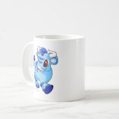 Kau blau kaffeetasse (Vorderseite Links)