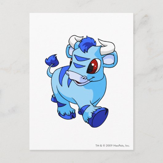 Kau Blue Postkarte (Vorderseite)