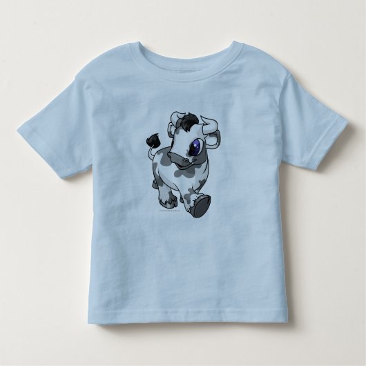 Kau gepunktet kleinkind t-shirt (Vorderseite)