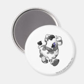 Kau Gepunktet Magnet (Vorderseite/Rückseite)
