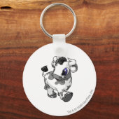 Kau Gepunktet Schlüsselanhänger (Vorderseite)