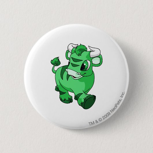 Kau-Grün Button (Vorderseite)