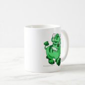 Kau-Grün Kaffeetasse (VorderseiteRechts)
