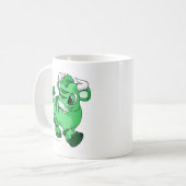 Kau-Grün Kaffeetasse (Vorderseite Links)