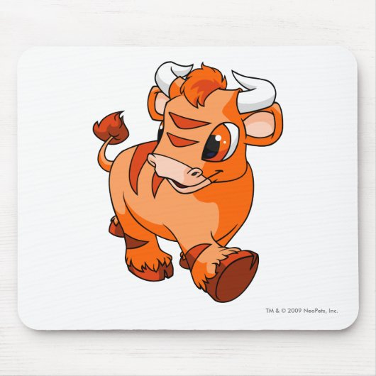 Kau orange mousepad (Vorne)