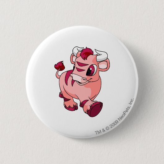 Kau-Rosa Button (Vorderseite)