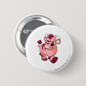 Kau-Rosa Button (Vorne & Hinten)