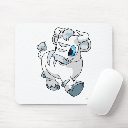 Kau weiß mousepad (Mit Mouse)