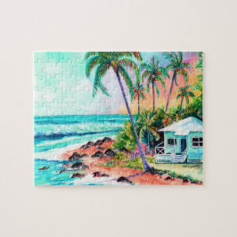 Kauai Beach Hütte Puzzle