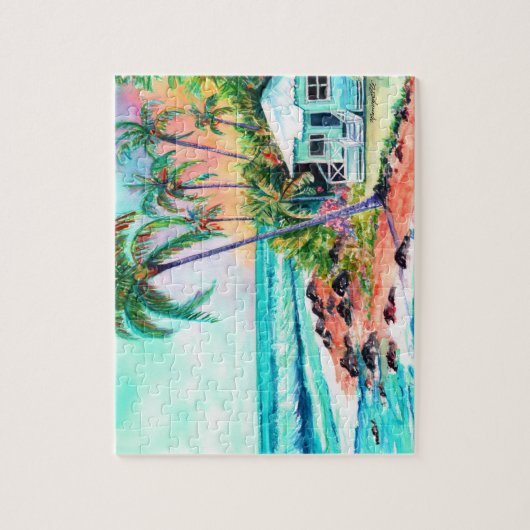 Kauai Beach Hütte Puzzle (Vertikal)