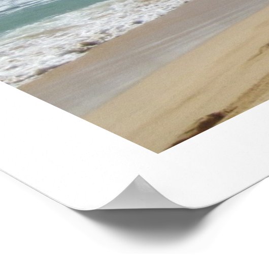 Kauai Beach Poster (Ecke)