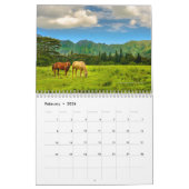 Kaua'i, Bilder des Paradieses, hawaiianisch Landsc Kalender (Feb 2026)