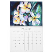 Kauai-Blume Kalender (Feb 2027)