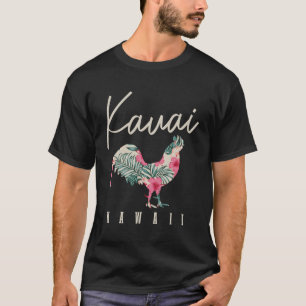 Kauai Chicken Hawaii Hibiskus Hawaiianische Inseln T-Shirt