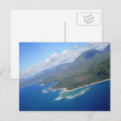 Kauai Coast, Hawaii Postkarte (Vorne/Hinten)