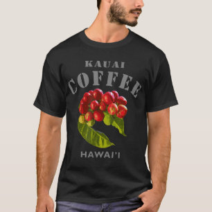 Kauai Coffee Hawaii Famous Island Modern Hawaii T-Shirt