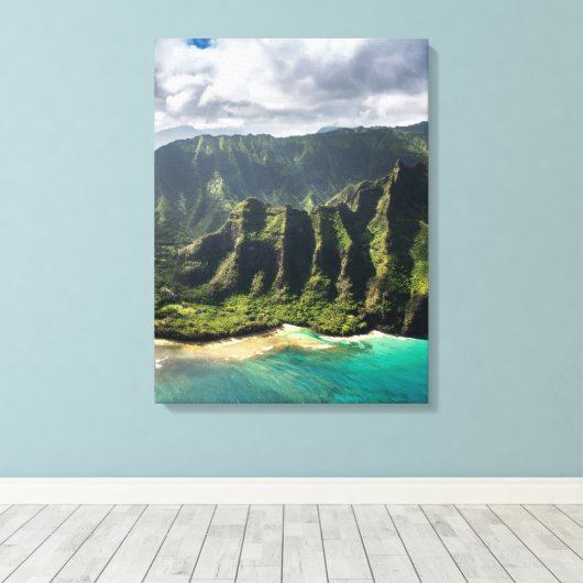 Kauai Count Leinwanddruck (Insitu (Holzboden))