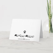 Kauai-Eidechse Karte (Rückseite)