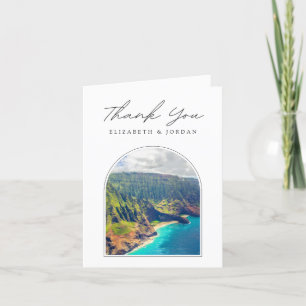 Kauai Foto Dankeschön-Karte Dankeskarte