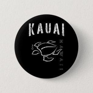 Kauai Hawaii Andenken Button