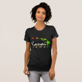 KAUAI Hawaii (beunruhigter Entwurf) T-Shirt (Vorne ganz)