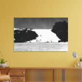 Kauai, Hawaii - Blick auf die Barking Sands Leinwanddruck (Insitu (Wohnzimmer))