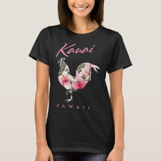 Kauai Hawaii Blume Hibiskus Chicken Lover Souveni T-Shirt