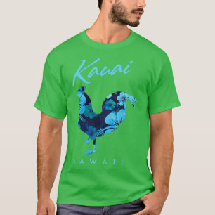 Kauai Hawaii Blume Hibiskus Chicken Lover Souveni T-Shirt