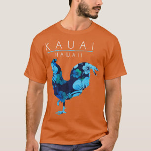 Kauai Hawaii Blume Hibiskus Chicken Lover Souveni T-Shirt