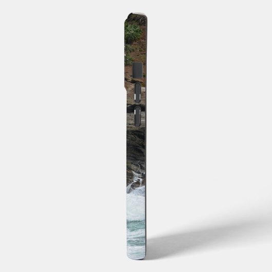 Kauai Hawaii Cliffs bei Kilauea Ocean Case-Mate iPhone Hülle (Rückseite / Links)