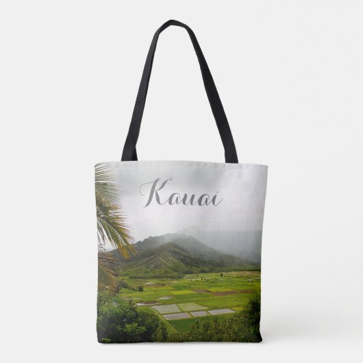 Kauai, Hawaii Forest Scene Tasche (Rückseite)