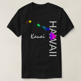 KAUAI - HAWAII INSELN NEON RAINBOW T-Shirt