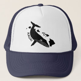 Kauai - Hawaii Islands Humpback Trucker Hat Truckerkappe