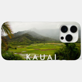 Kauai, Hawaii Landscape Fields Scene mit Text iPhone 16 Pro Max Hülle