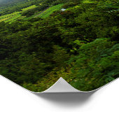 Kauai, Hawaii Landschaftsszene Poster (Ecke)