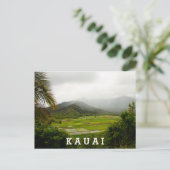 Kauai, Hawaii Landschaftsszene Postkarte (Stehend Vorderseite)