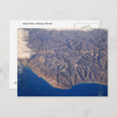 Kauai, Hawaii, Luftaufnahme Postkarte (Vorne/Hinten)