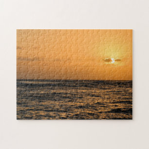 Kauai Hawaii Ocean Sunset Puzzle
