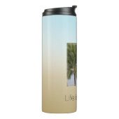 Kauai Hawaii Palm Trees Schöne Momente          Thermosbecher (Nach links gedreht)