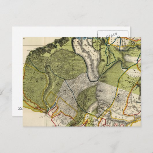 Kauai, Hawaii Postkarte (Vorne/Hinten)